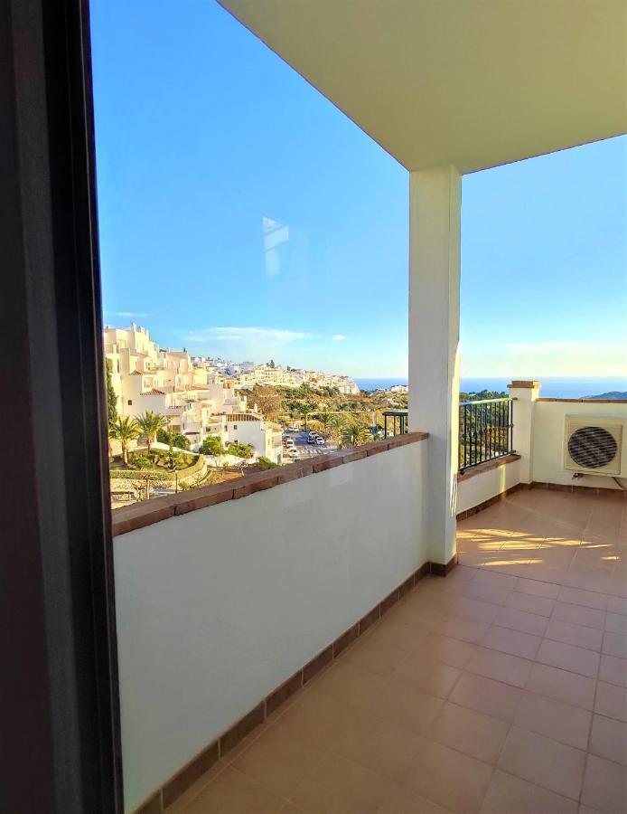 Lovely 2 Bedroom Apartment With Sea View, Frigiliana Buitenkant foto